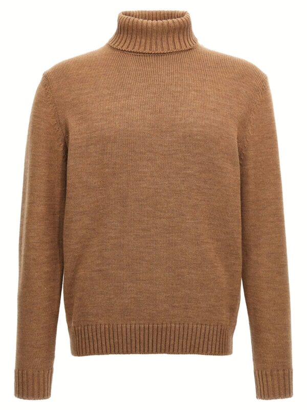Turtle-Neck Sweater ZANONE Brown