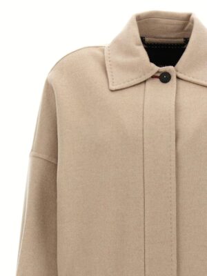 'Baruffa' coat Woman MAX MARA Beige