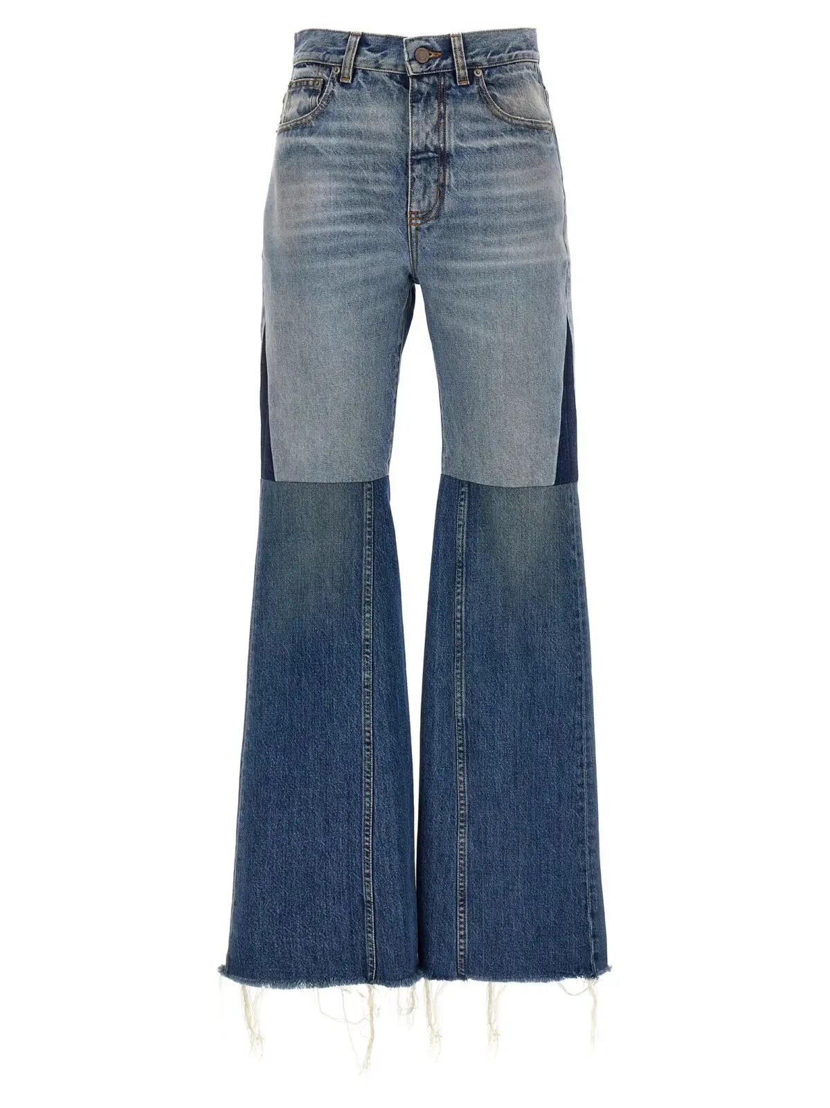 Джинси Chloé Patchwork Сині 1 Patchwork jeans CHLOÉ Blue