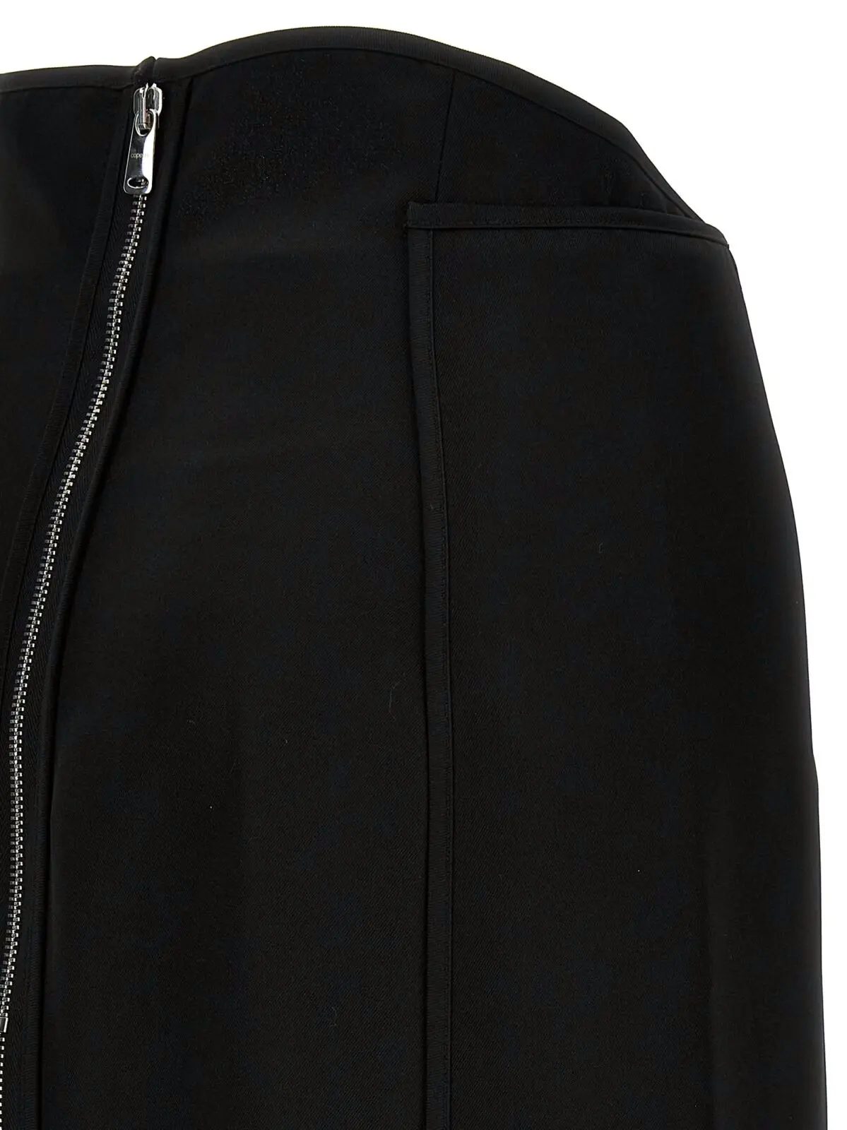 Спідниця Coperni Long Zip Чорна 4 'Long Zip' skirt 100% polyester COPERNI Black