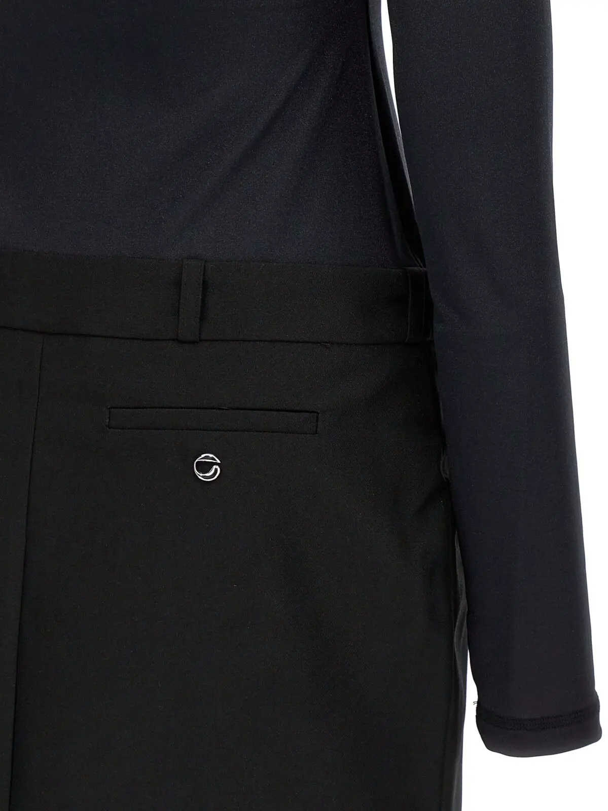 Сукня Coperni Hybrid Чорна 4 'Hybrid' dress 100% polyester COPERNI Black