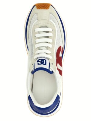 'DG Cushion' Sneaker 70%calf leather 30%polyester DOLCE & GABBANA Multicolor