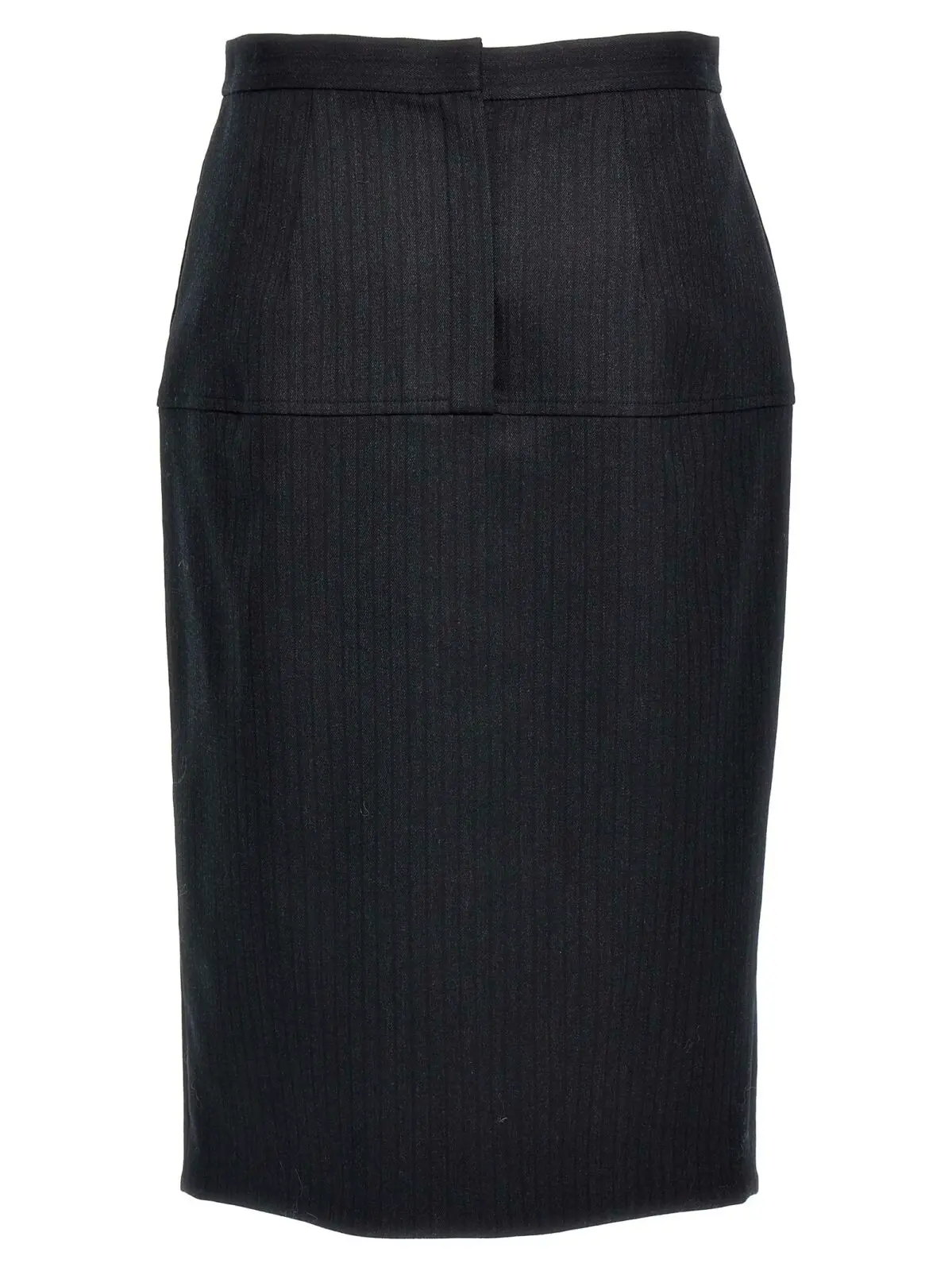 Спідниця Fendi Pinstriped wool Сіра 2 Pinstriped wool skirt FQ7590ASZ3F0GME FENDI Gray