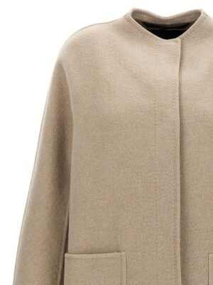 'Gioiosa' coat Woman MAX MARA Beige