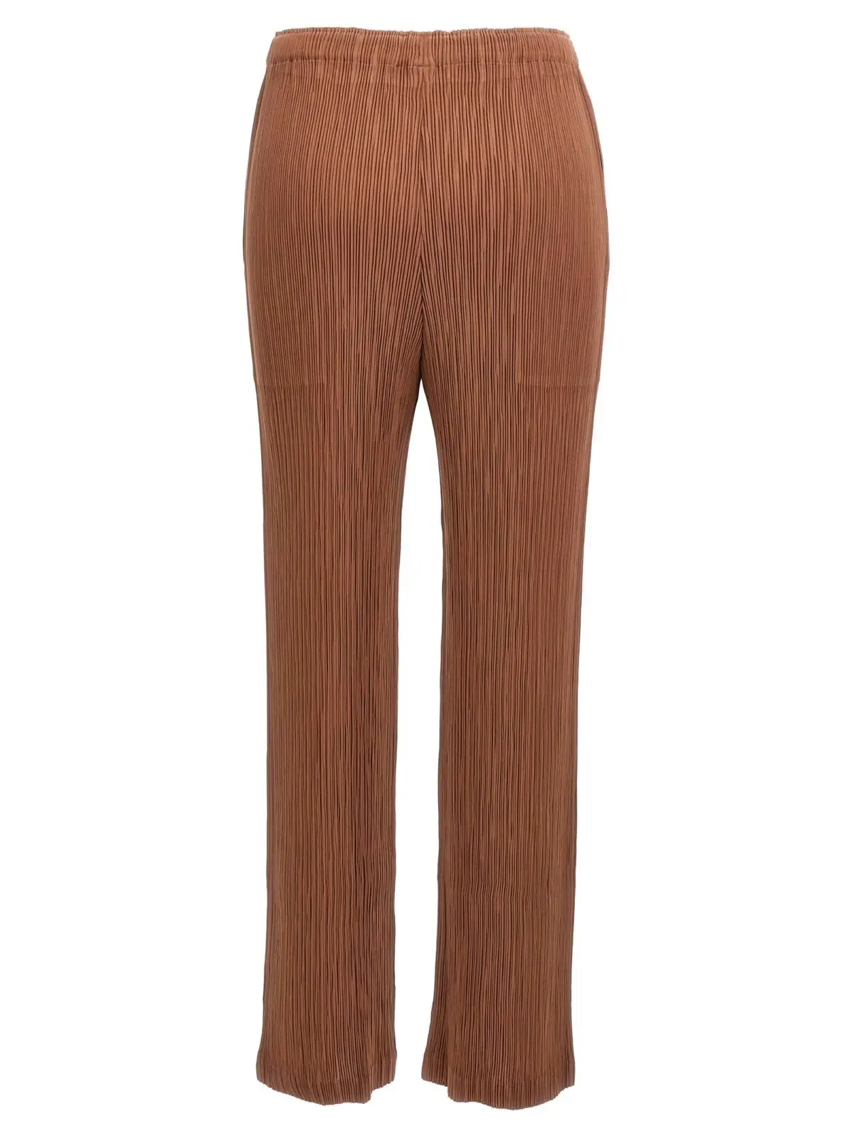 Штани Issey Miyake Hatching Pleats Коричневі 2 'Hatching Pleats' pants IM48FF12148 ISSEY MIYAKE Brown