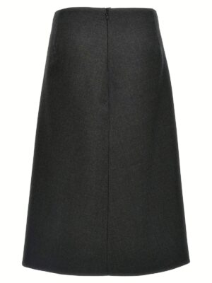 '70' skirt J01MA0148J40203012 JIL SANDER Gray