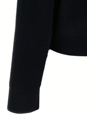 Ribbed turtleneck sweater 60% wv