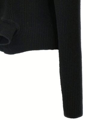 'Headon Dbl' sweater 97% cashmere 3% wool RICK OWENS Black