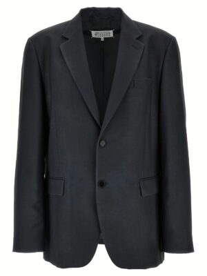 Single-breasted mohair blazer MAISON MARGIELA Gray
