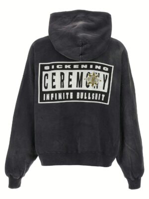 'Ceremony' hoodie SMYS10000C46BLACK SAINT MXXXXXX Gray