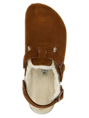 'Tokio' sabots 100% leather BIRKENSTOCK Brown