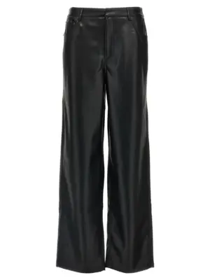 Five-pocket pants ROTATE BIRGER CHRISTENSEN Black
