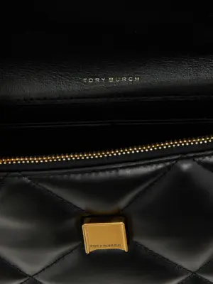 'Kira Diamond Quilt' handbag 100% cow leather (Bos Taurus) TORY BURCH Black