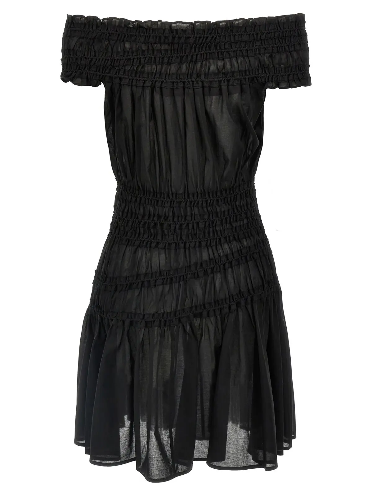 Сукня Tory Burch Smocked Cotton Чорна 2 'Smocked Cotton' dress 164519001 TORY BURCH Black