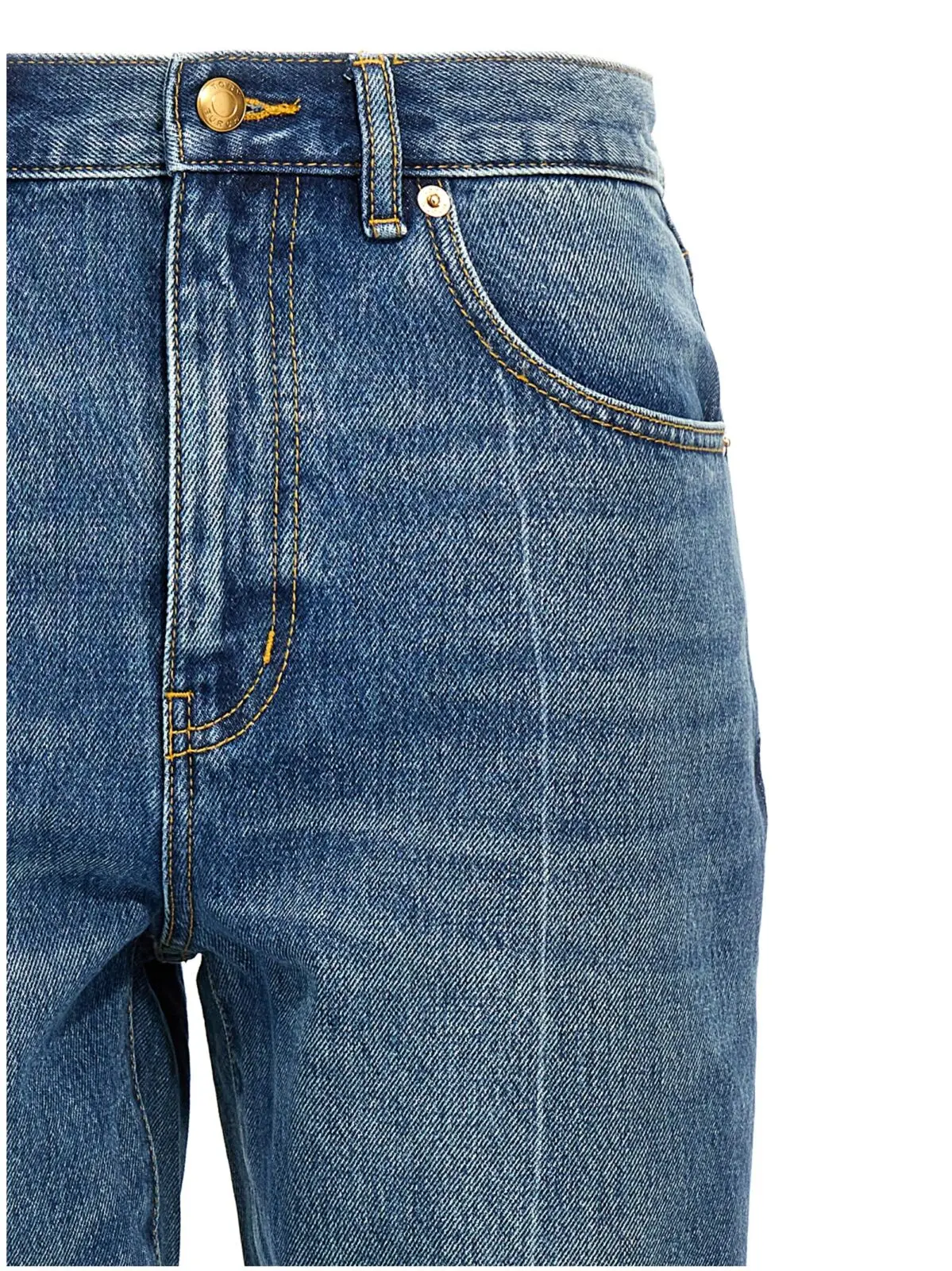 Джинси Tory Burch Slim Сині 3 Slim jeans Woman TORY BURCH Blue