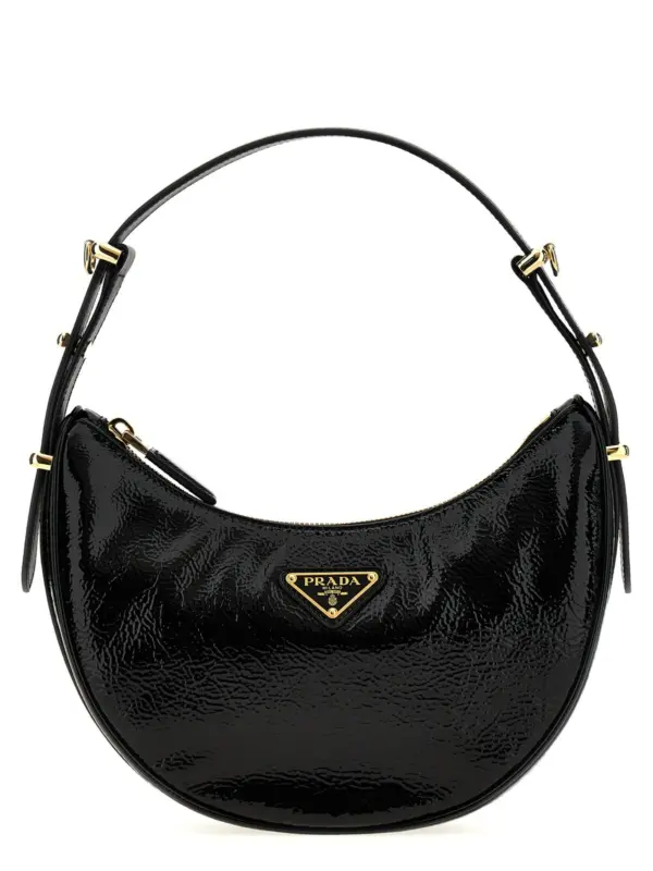 'Prada Arqué' shoulder bag PRADA Black
