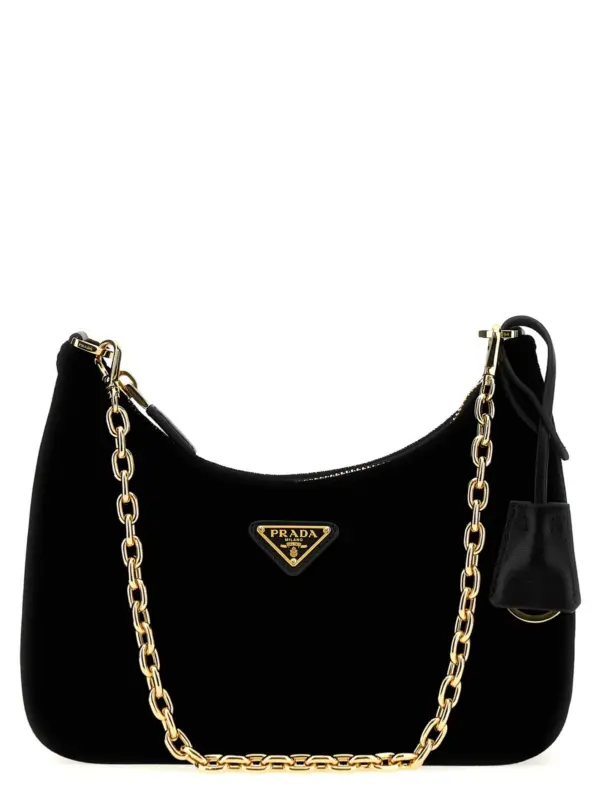 'Prada Re-Edition' mini handbag PRADA Black