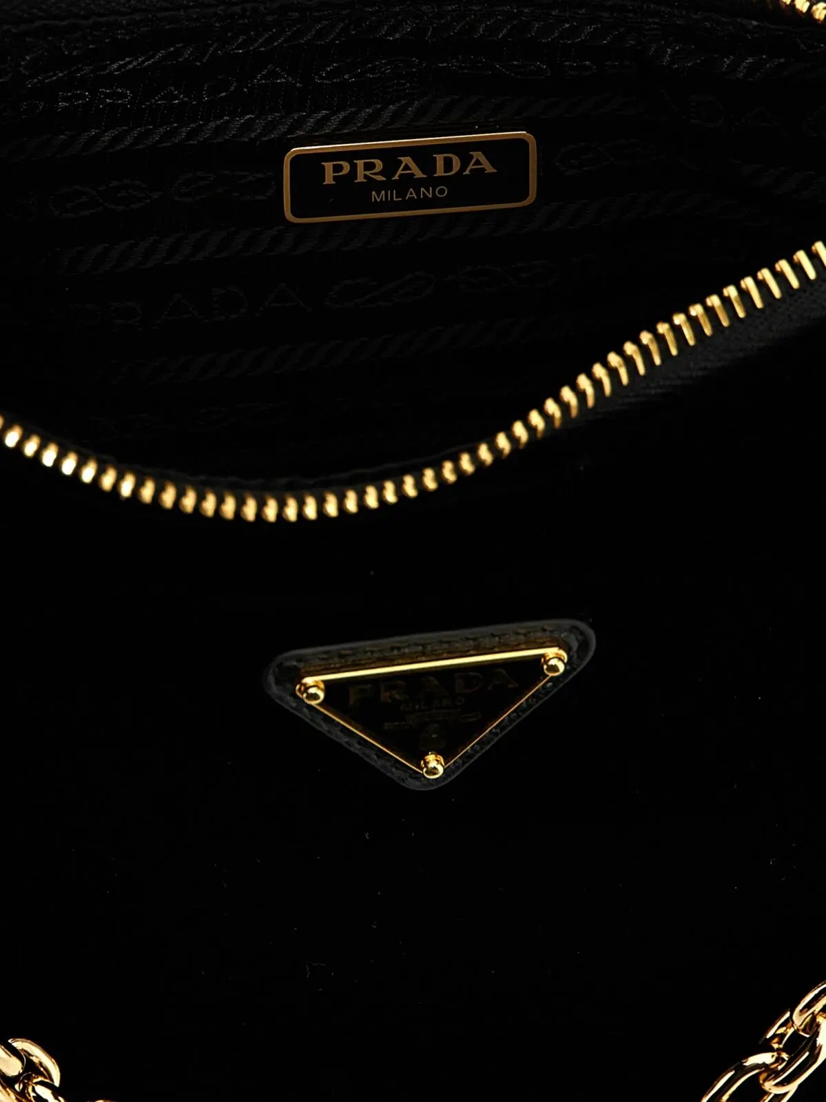 Міні-сумочка Prada Prada Re-Edition Чорна 4 'Prada Re-Edition' mini handbag 100% cotton PRADA Black