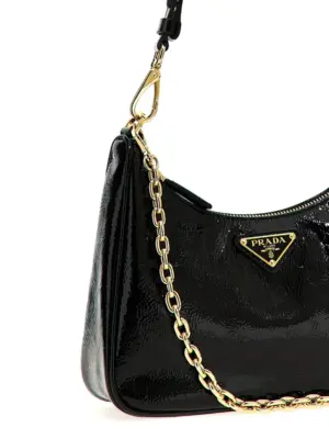 'Prada Re-Edition' mini handbag Woman PRADA Black