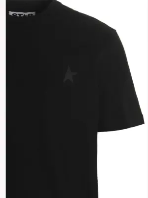 Logo t-shirt Man GOLDEN GOOSE Black