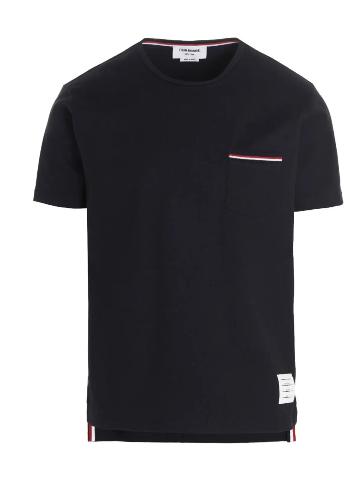 Футболка Thom Browne Pocket jersey Синя 1 Pocket jersey t-shirt THOM BROWNE Blue