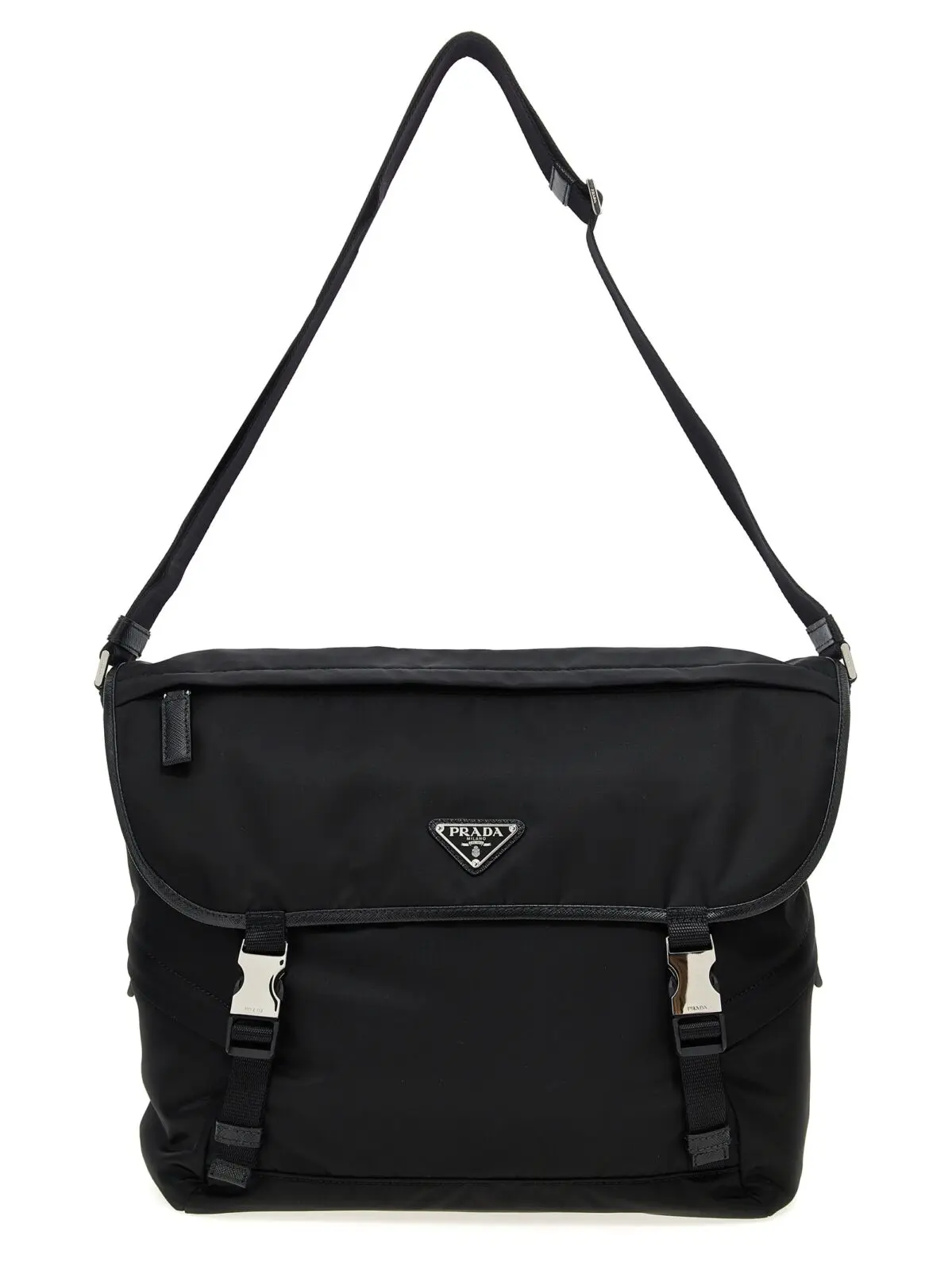Плечовий ремінь Prada Re-Nylon Чорний 1 Re-Nylon shoulder strap PRADA Black