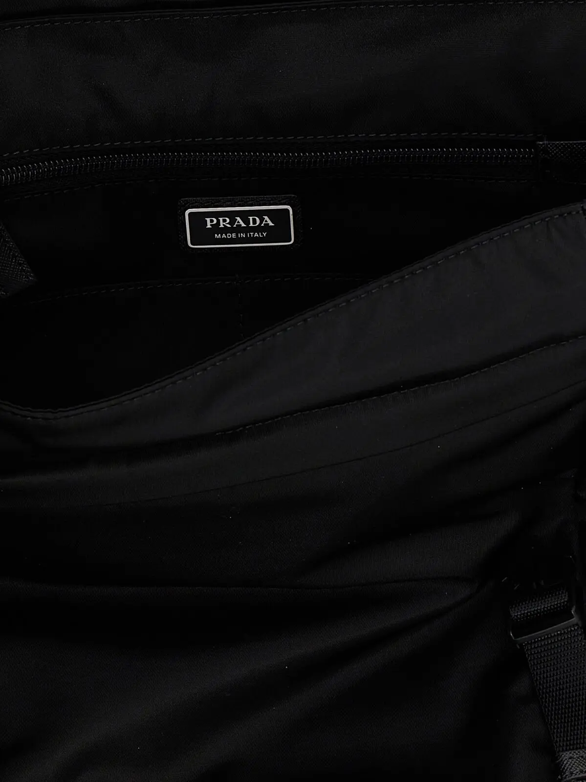 Плечовий ремінь Prada Re-Nylon Чорний 4 Re-Nylon shoulder strap 100% polyamide PRADA Black