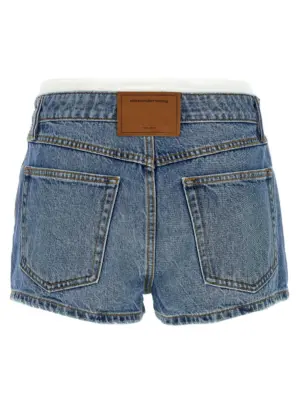 Denim shorts 4DC1254521486 DENIM X ALEXANDER WANG Blue