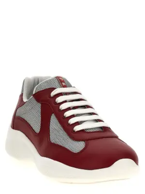 'Prada America's Cup' sneakers 4E3400FG0006GWF0J3Y PRADA Red