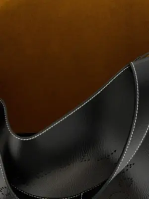 Logo shopping bag 100% polyamide STELLA MCCARTNEY Black