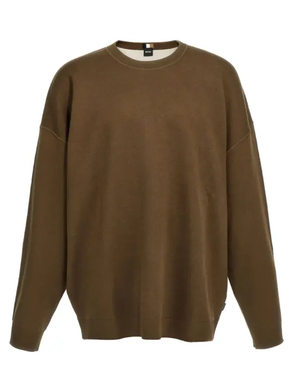 'H-Daero' sweater HUGO BOSS Brown