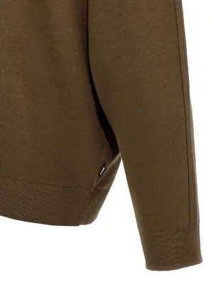 'H-Daero' sweater 70% cotton 30% wool HUGO BOSS Brown