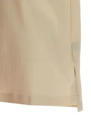 'Thompson 207' T-shirt 95% cotton 5% elastane HUGO BOSS Beige