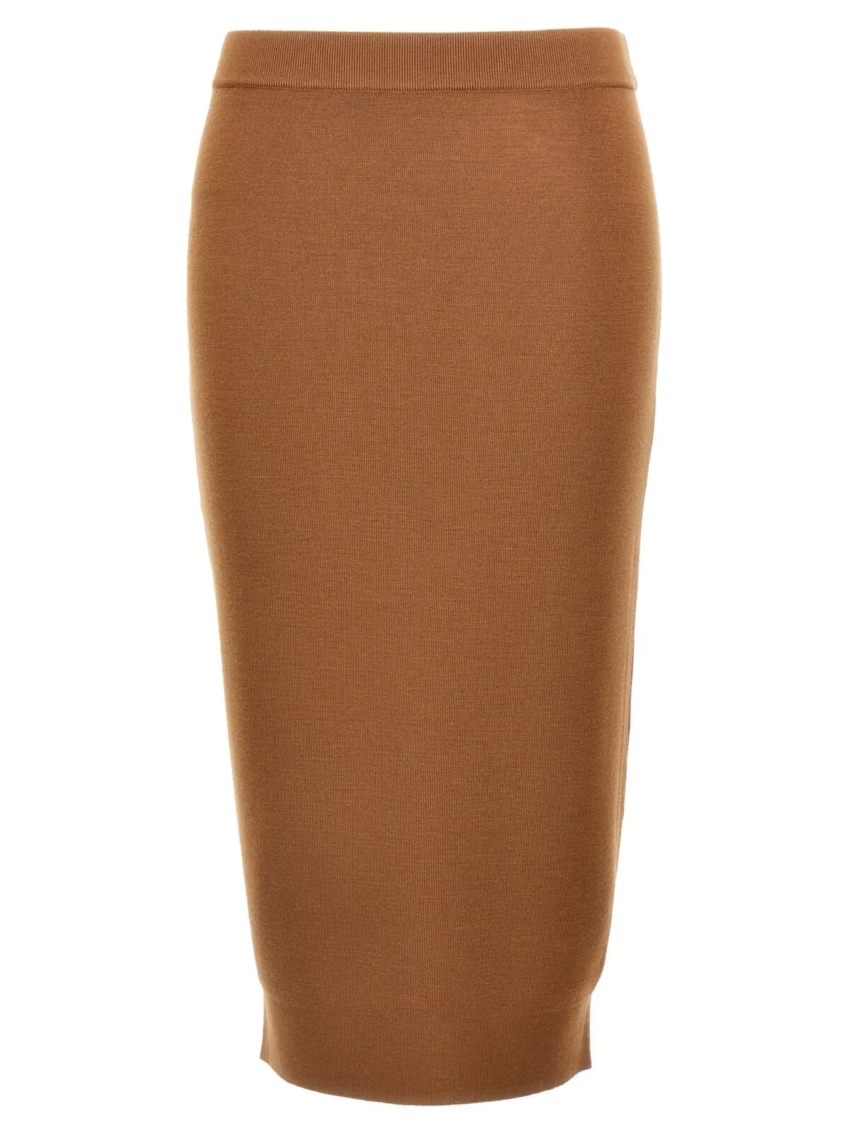 Спідниця Saint Laurent Wool Коричнева 1 Wool skirt SAINT LAURENT Brown