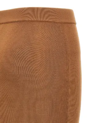 Wool skirt 100% wool SAINT LAURENT Brown