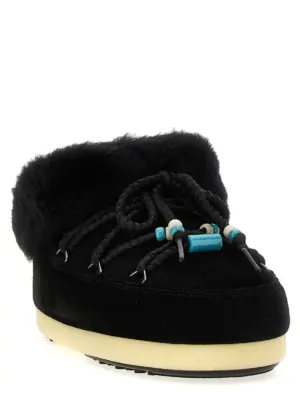 'Mule suede beads' ankle boots 80D1470040NN13 MOON BOOT Black