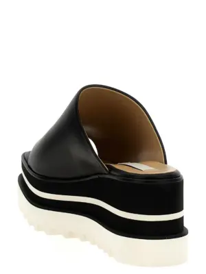 'Sneak Elyse' sabots Woman STELLA MCCARTNEY White/Black
