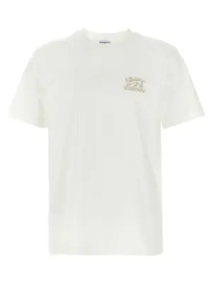 'SP25' T-shirt BURBERRY White