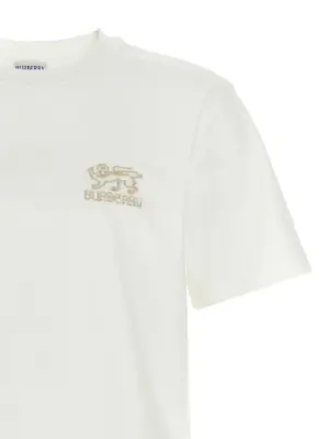 'SP25' T-shirt Man BURBERRY White