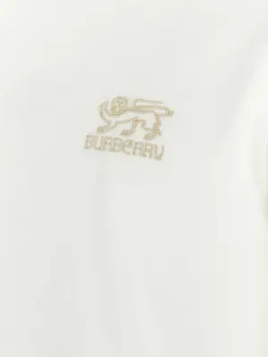 'SP25' T-shirt 100% cotton BURBERRY White