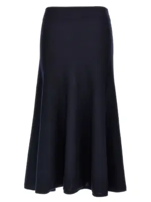 'Mayu' skirt KHAITE Blue