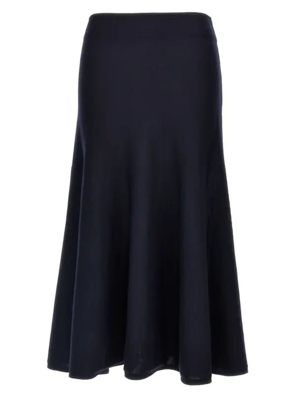 'Mayu' skirt KHAITE Blue