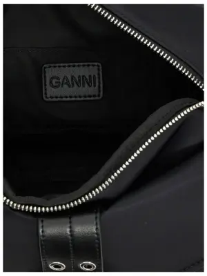 'Bucky' crossbody bag 100% nylon GANNI Black