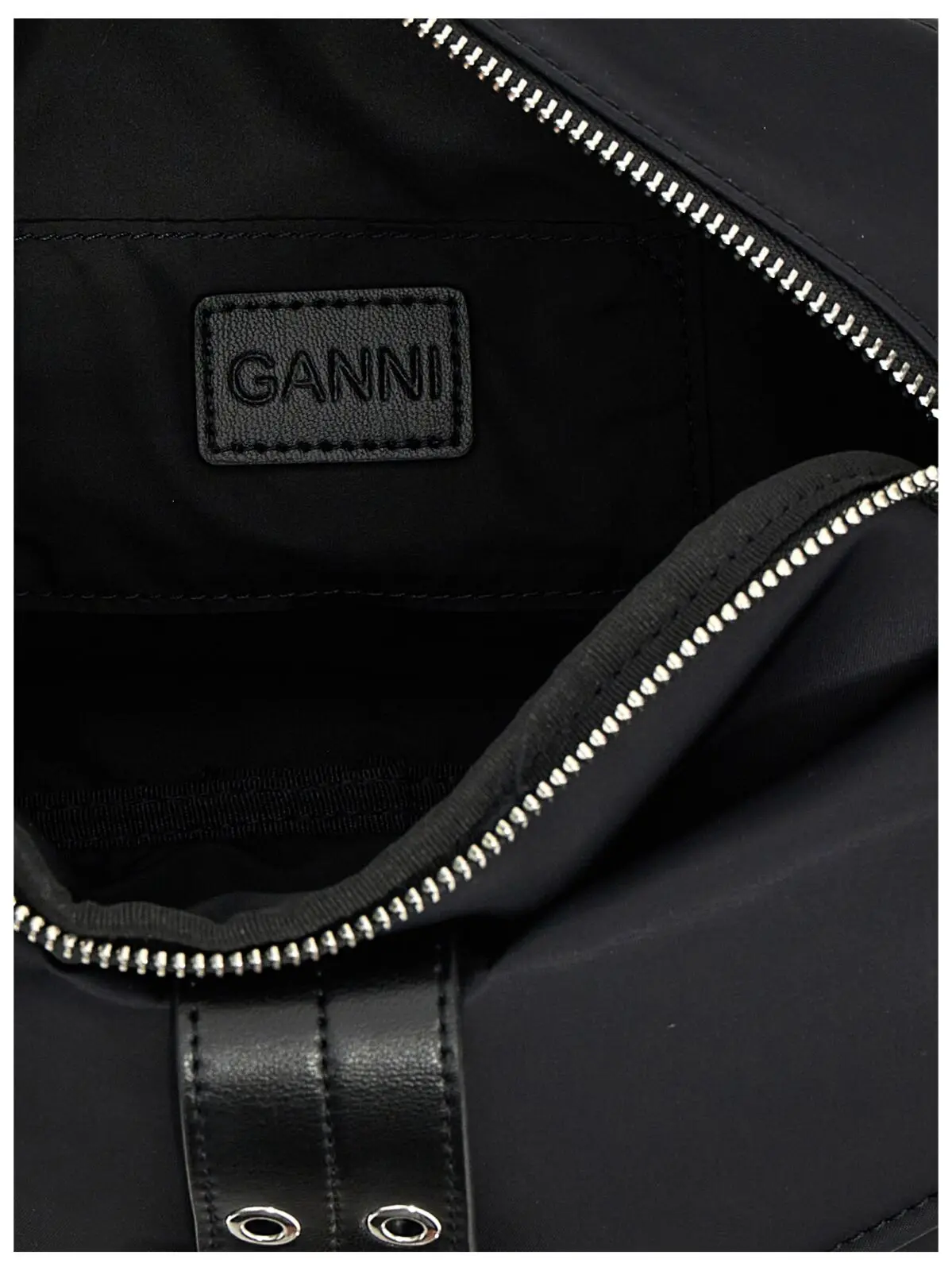 Сумка крос-боді Ganni Bucky Чорна 4 'Bucky' crossbody bag 100% nylon GANNI Black