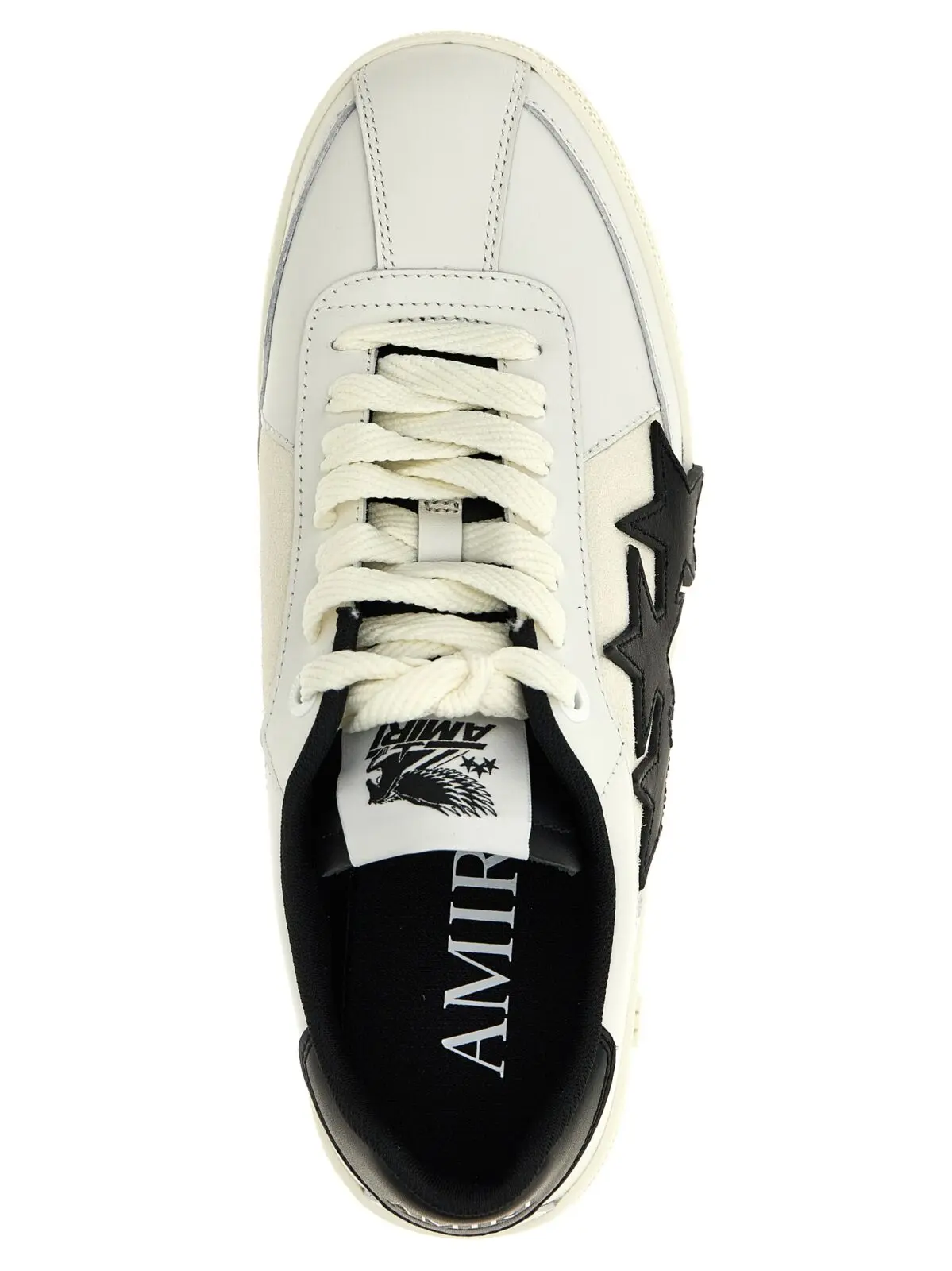 Кросівки Amiri Pacific Чорно-білі 4 'Pacific' sneakers 100% cow leather (Bos Taurus) AMIRI White/Black