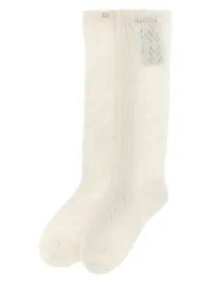 Valentino Garavani Socks B3KI02T95Q031 VALENTINO GARAVANI White