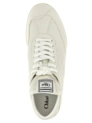 'Chloé Kick' sneakers 100% leather CHLOÉ White