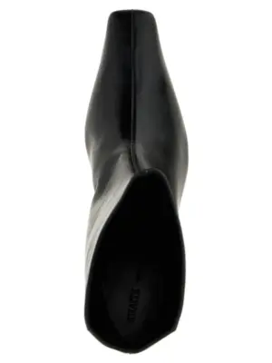 'Ona' ankle boots 100% calfskin leather (Bos Taurus) KHAITE Black