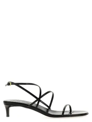 'Loop Kitten' sandals KHAITE Black