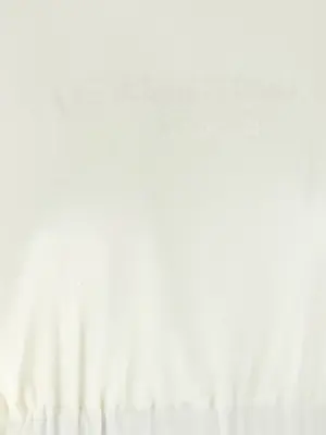 Logo chenille top 90% cotton